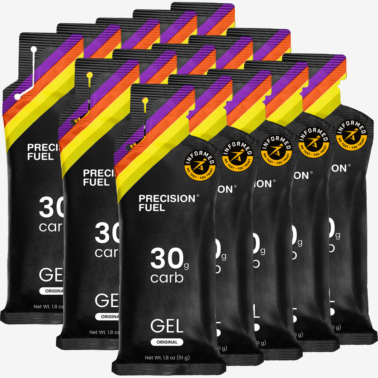 Precision Fuel - 30g Carbs Gel (boite de 15)