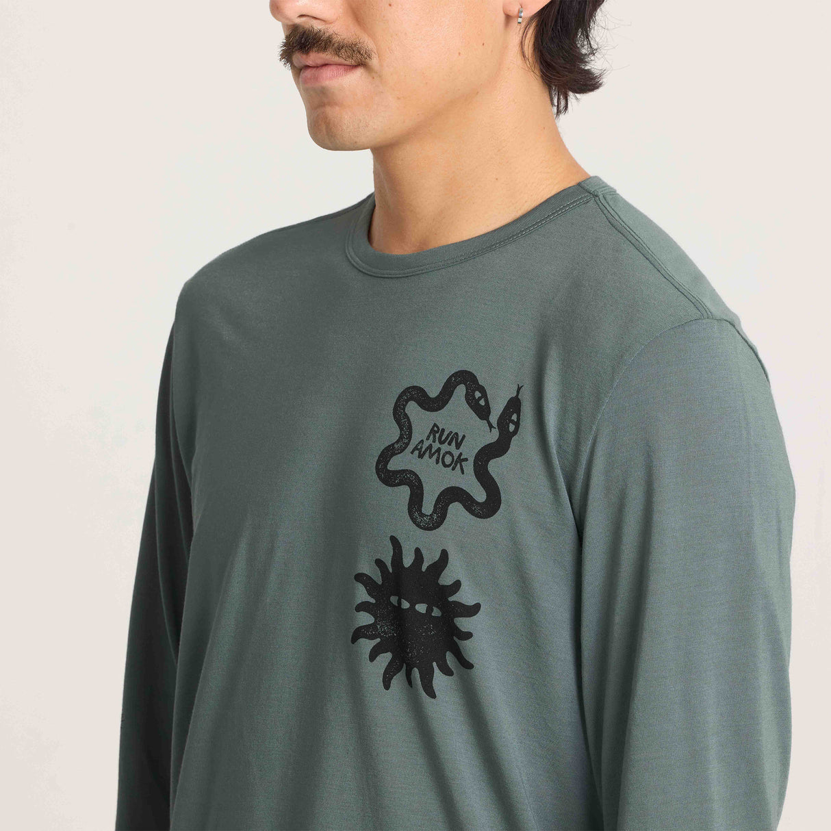Roark - Mathis Long Sleeve Tee - Homme