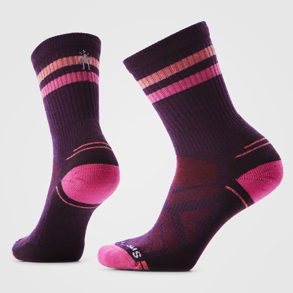 Smartwool - Hike Light Cushion Tube Stripe Crew Socks - Femme