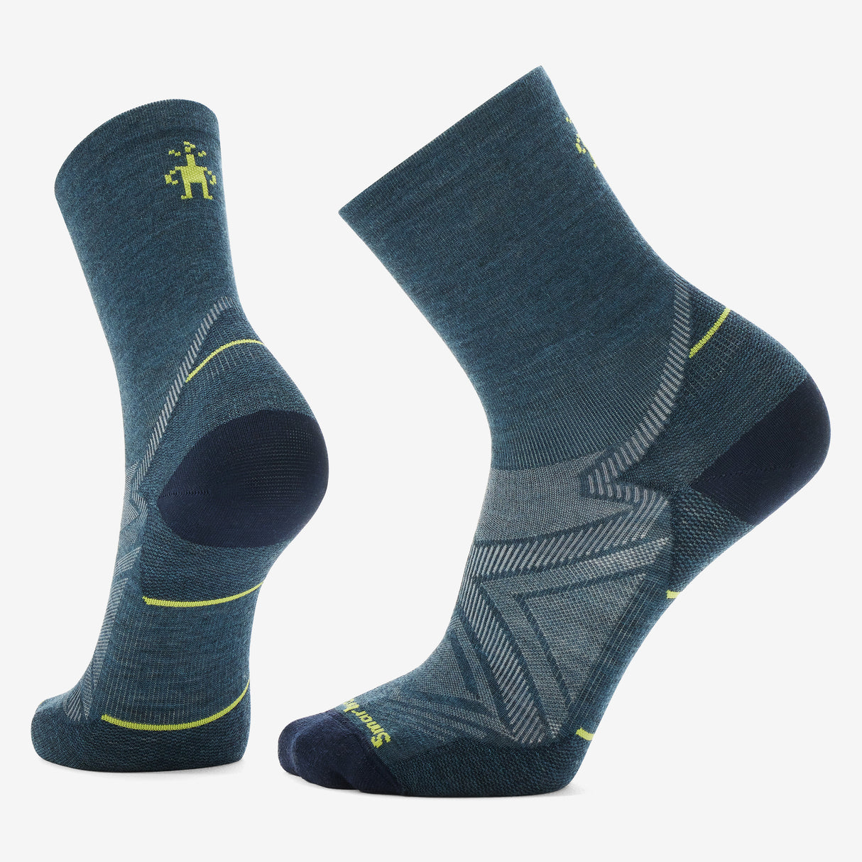 Smartwool - Run Zero Cushion Mid Crew Socks - Unisex