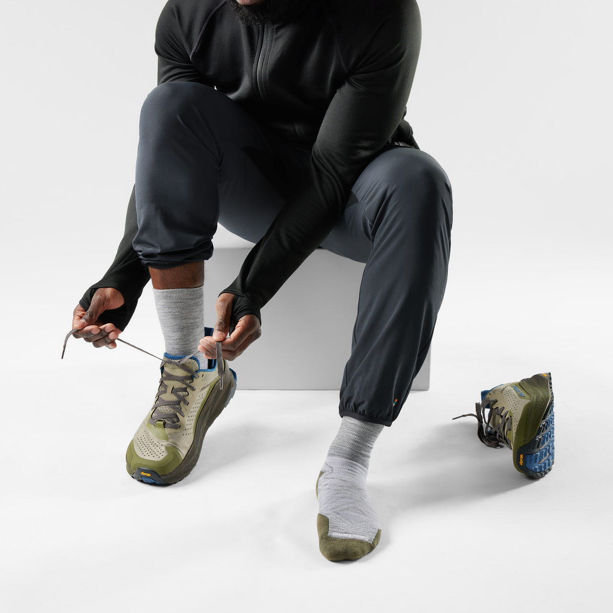 Smartwool - Chaussettes Run Targeted Cushion Mid Crew - Unisexe