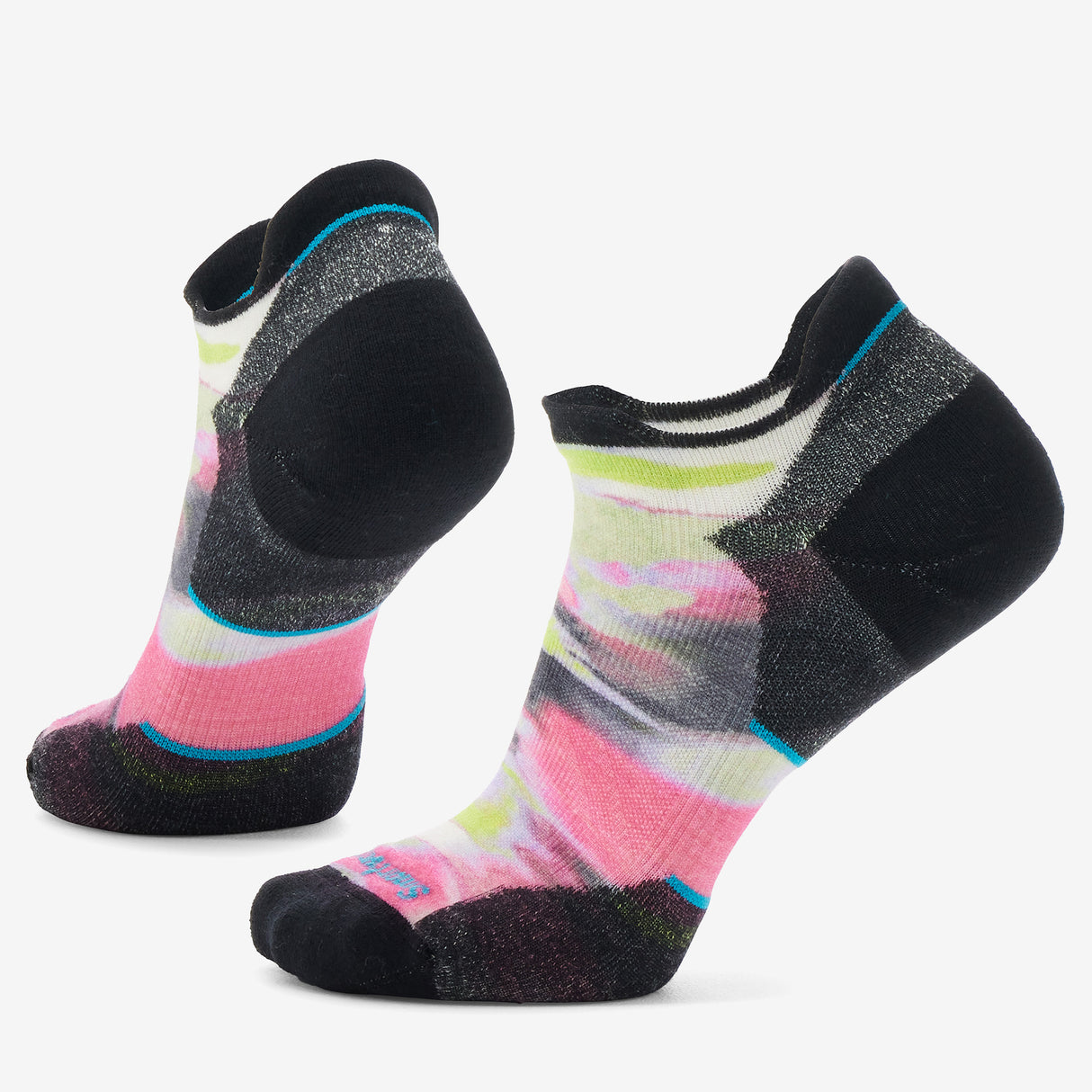 Smartwool - Run Targeted Cushion Brushed Print Low Ankle Socks - Women's