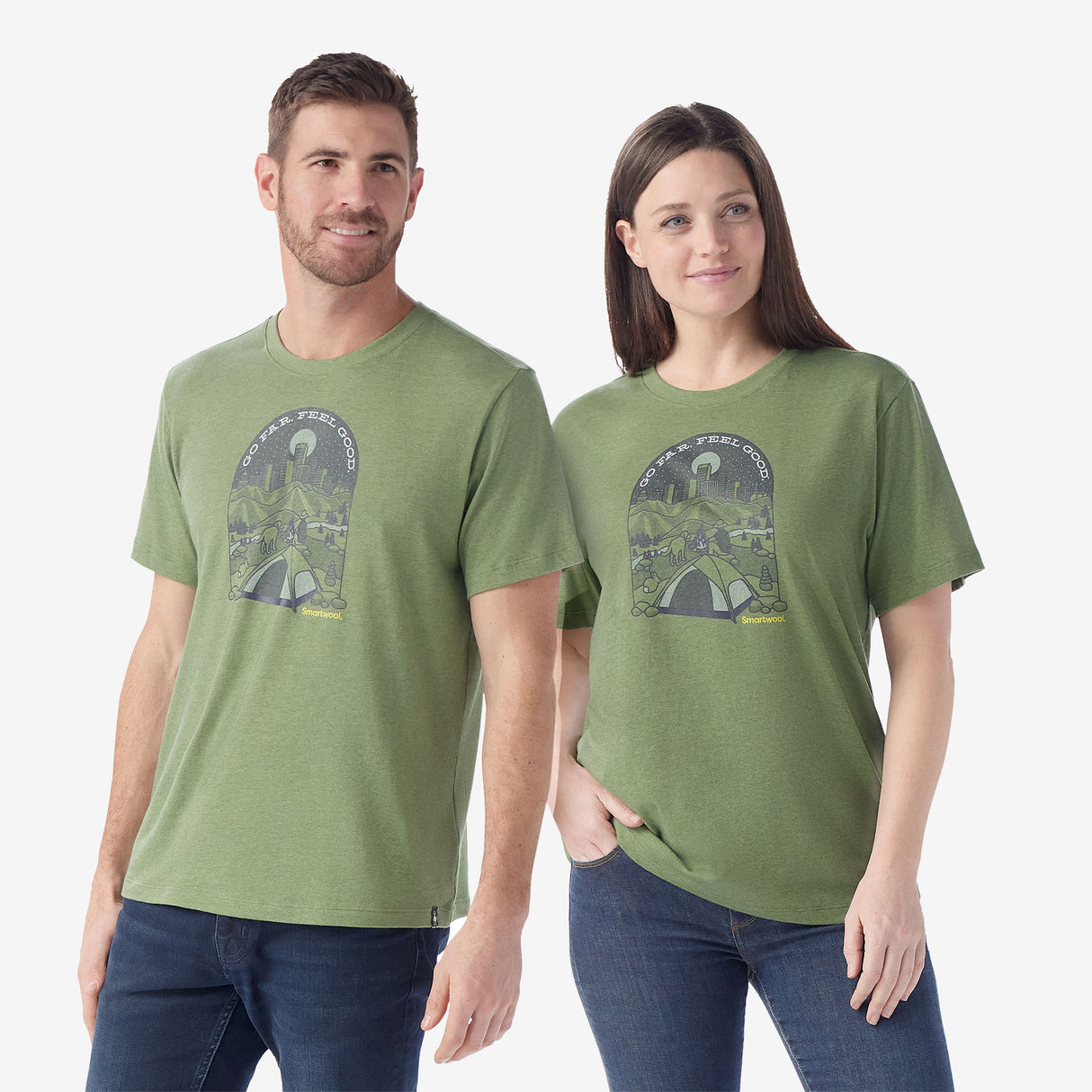 Smartwool - Streets to Peaks Short Sleeve Graphic Tee - Unisexe