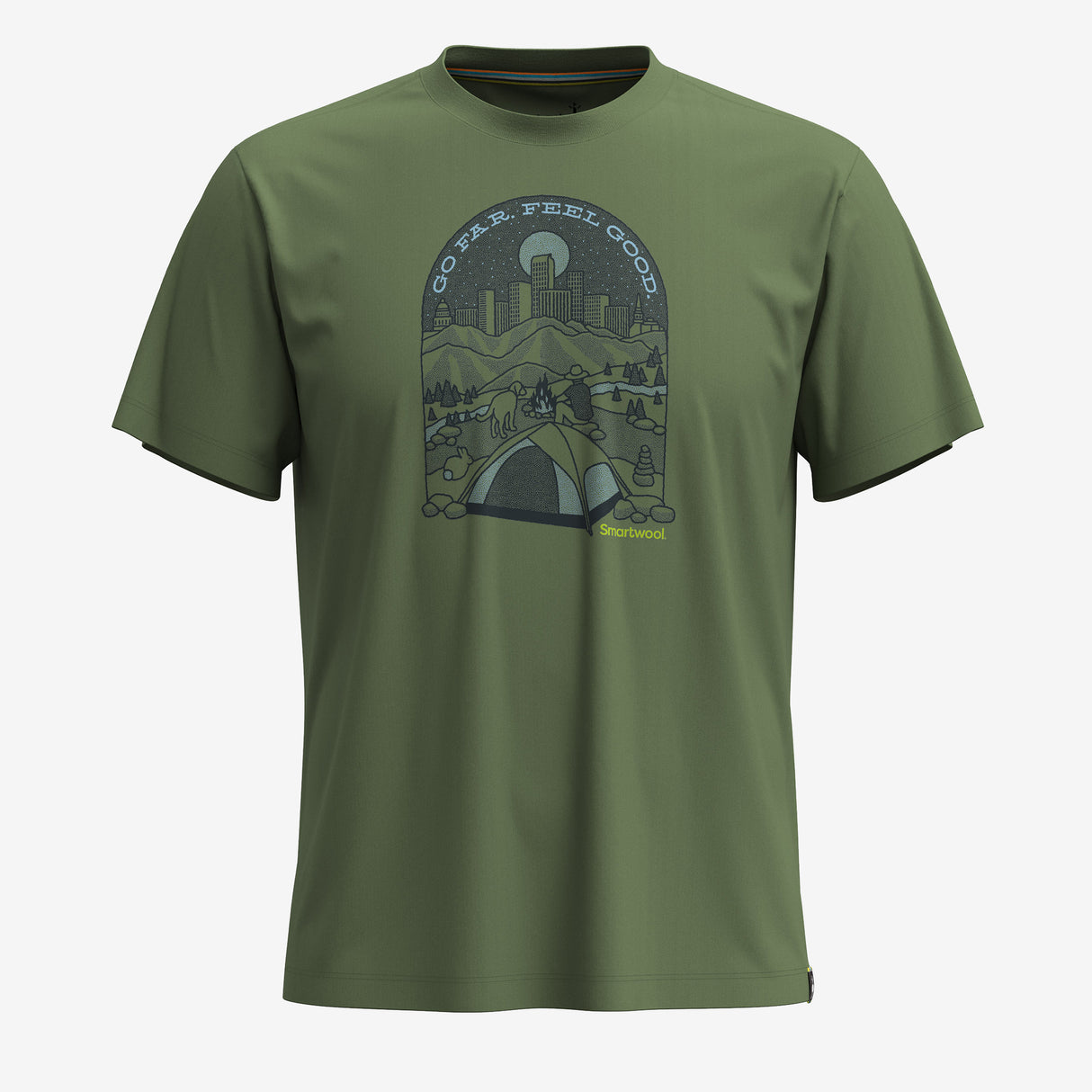 Smartwool - Streets to Peaks Short Sleeve Graphic Tee - Unisexe