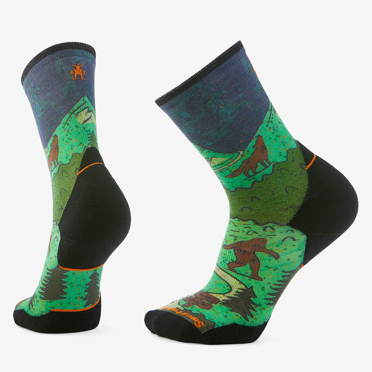 Smartwool - Trail Run Targeted Cushion Neature Print Crew Socks - Unisexe