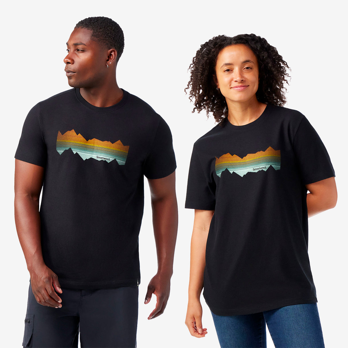 Smartwool - Mountain Horizon Short Sleeve Graphic Tee - Unisexe