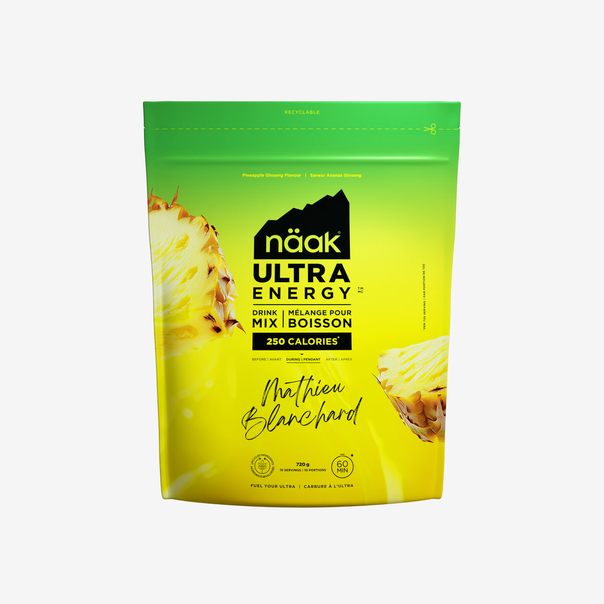 Naak - Ultra Energy Drink Mix 720g