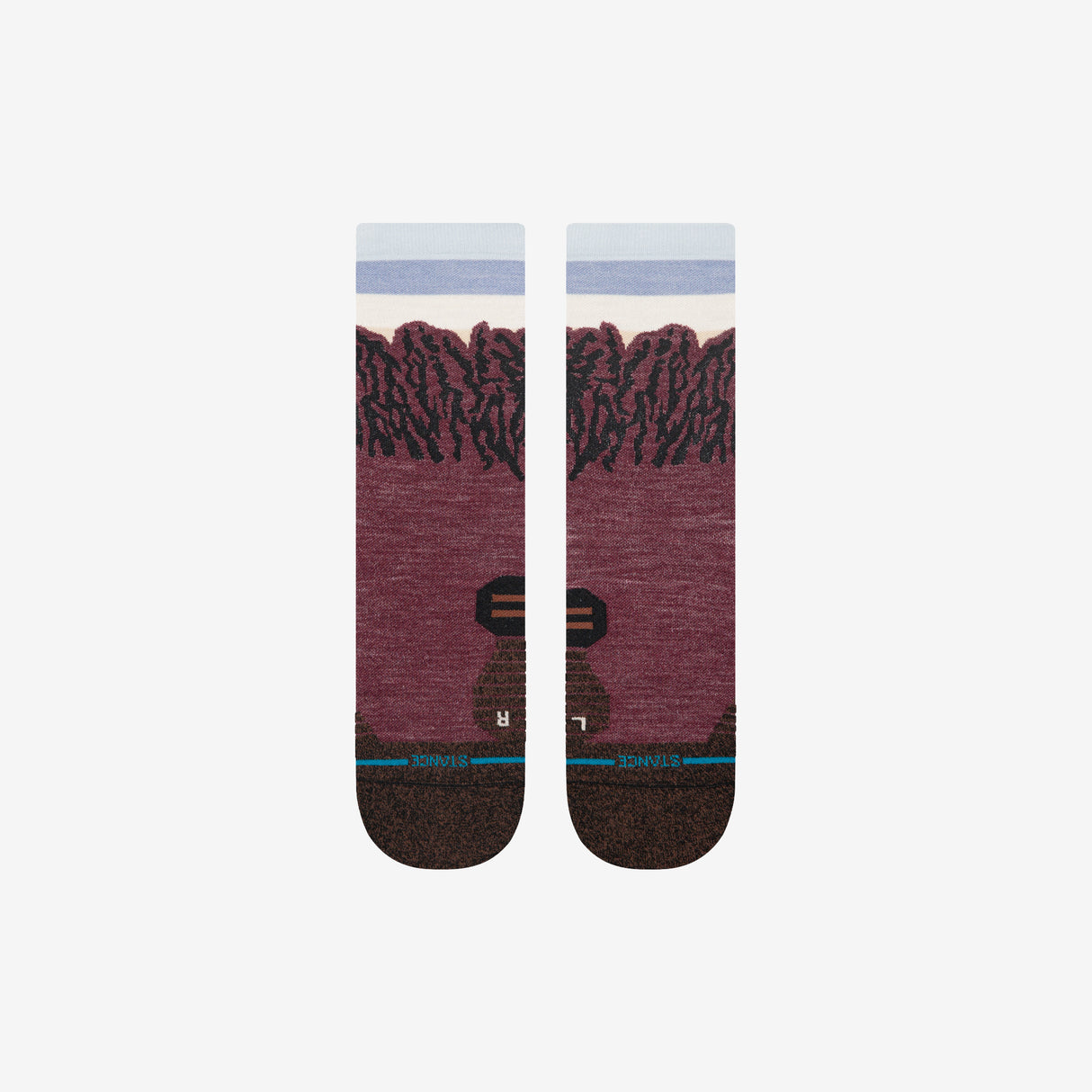 Stance - Run The Ridge Light Wool Crew Socks - Femme