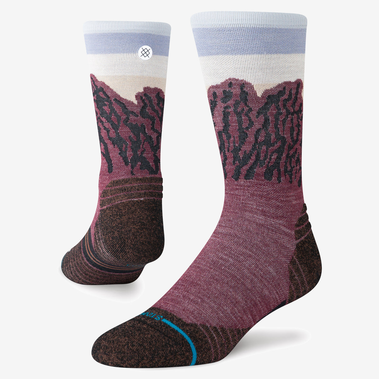 Stance - Run The Ridge Light Wool Crew Socks - Femme