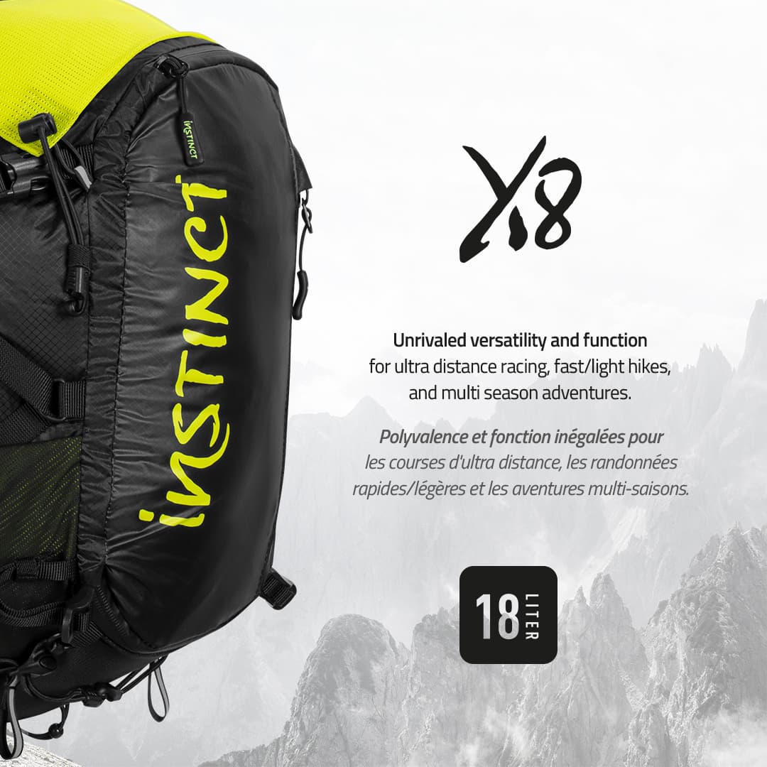 Instinct - X8 Sac Randonnée Aventure 18 L
