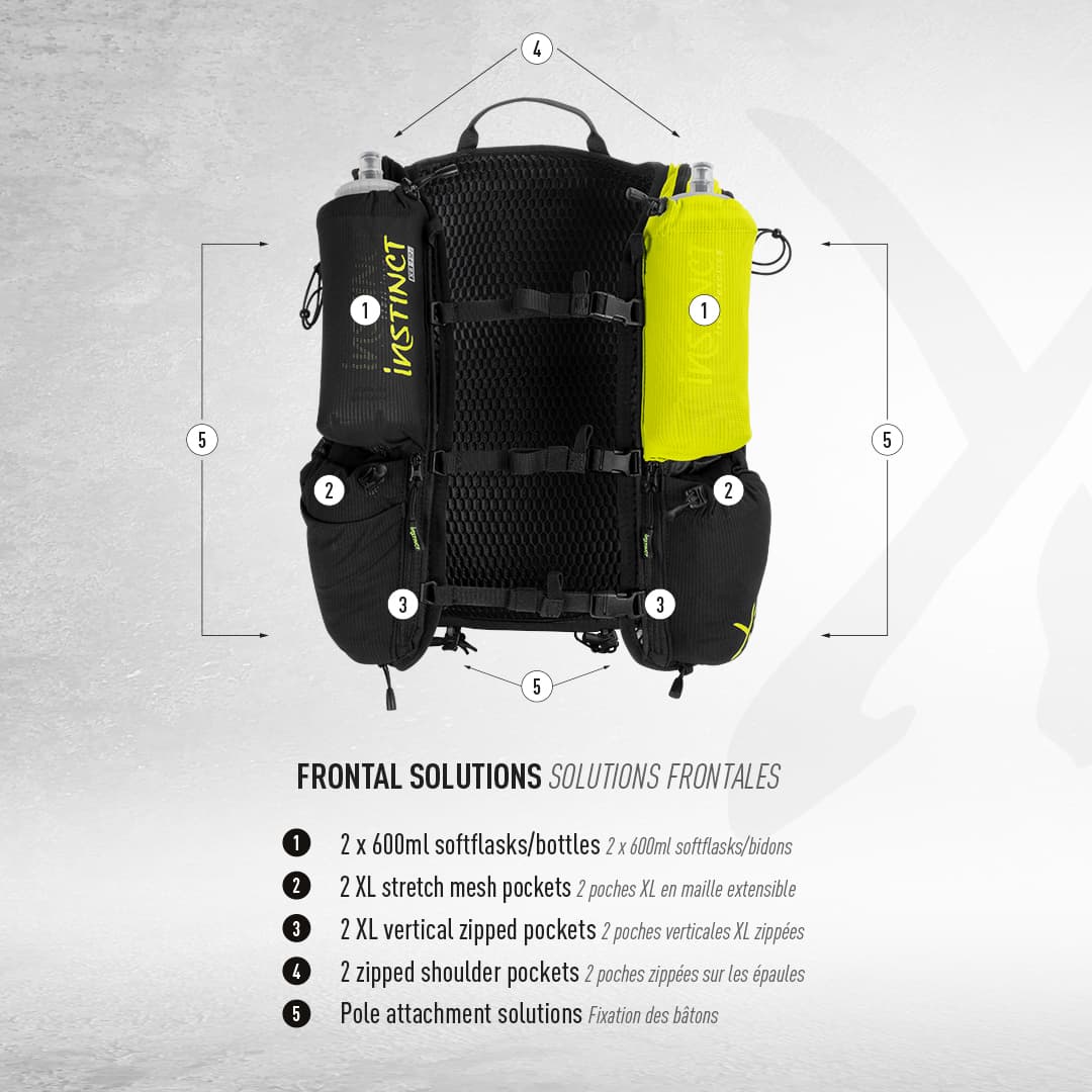 Instinct - X8 Sac Randonnée Aventure 18 L