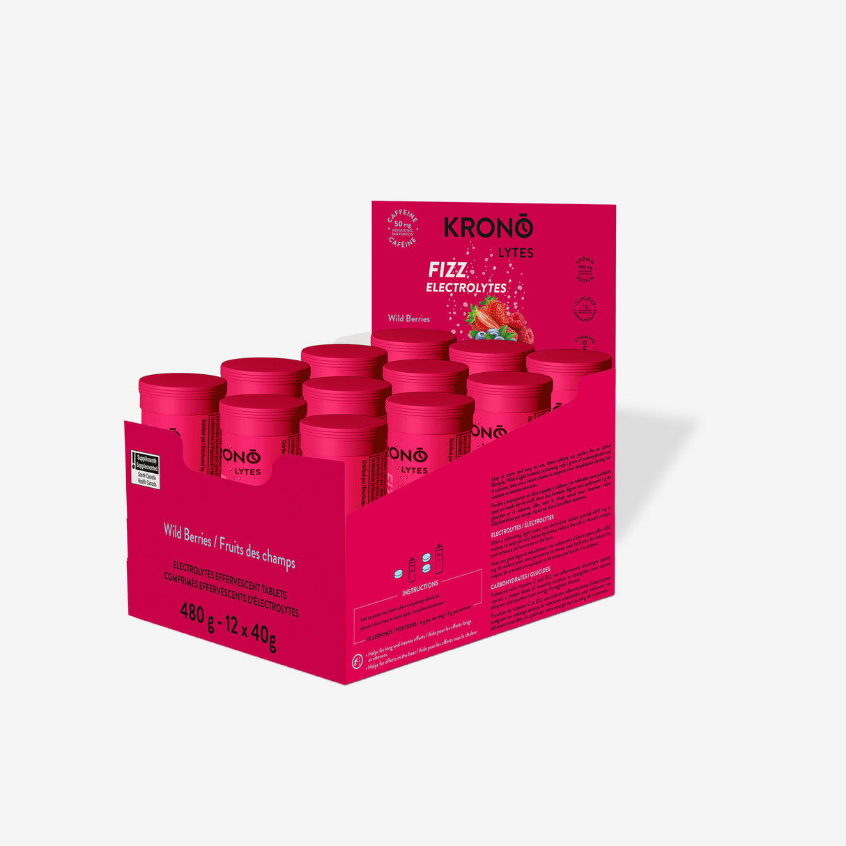 Krono - Tablettes effervescentes Électrolytes (Unité)