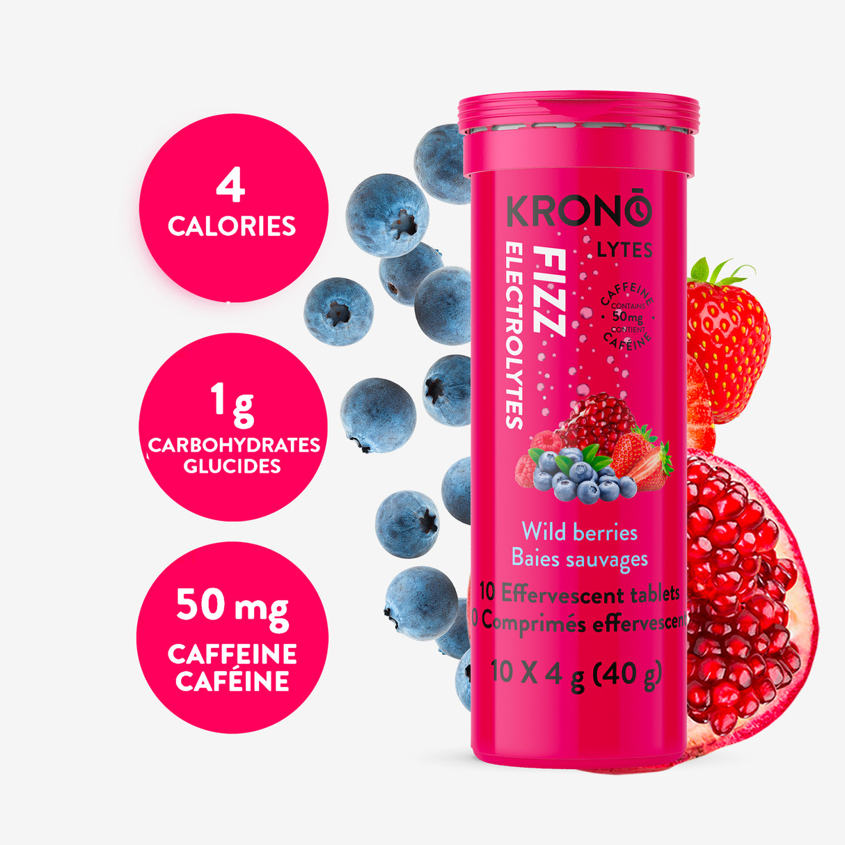 Krono - Tablettes effervescentes Électrolytes (Unité)