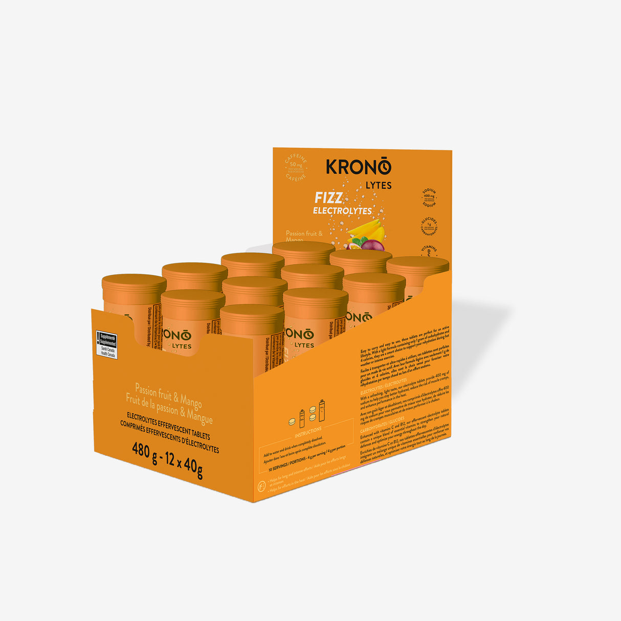 Krono - Tablettes effervescentes Électrolytes (Unité)