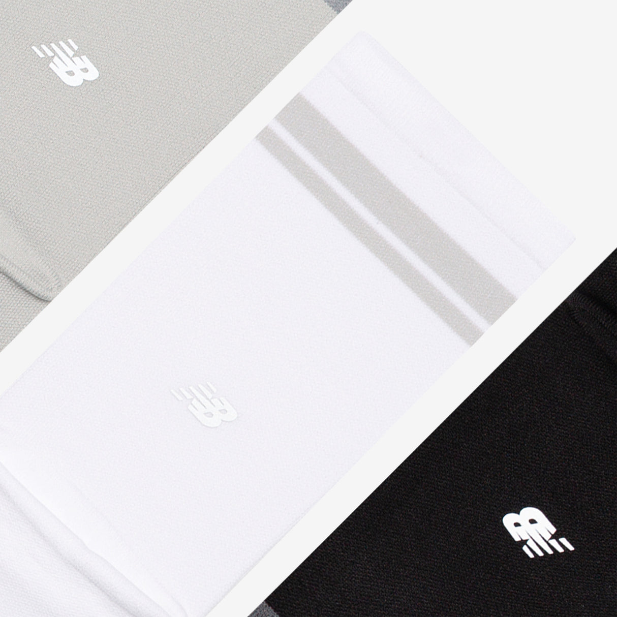 New Balance - Pro Run Crew Socks 3 Pack - Unisexe