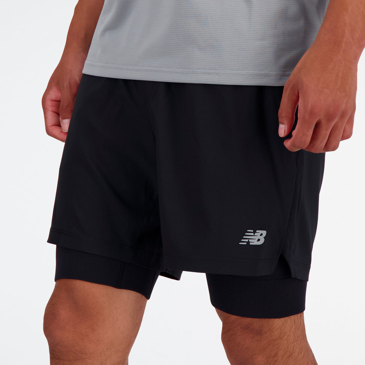 New Balance - AC Lined Short 7" - Homme