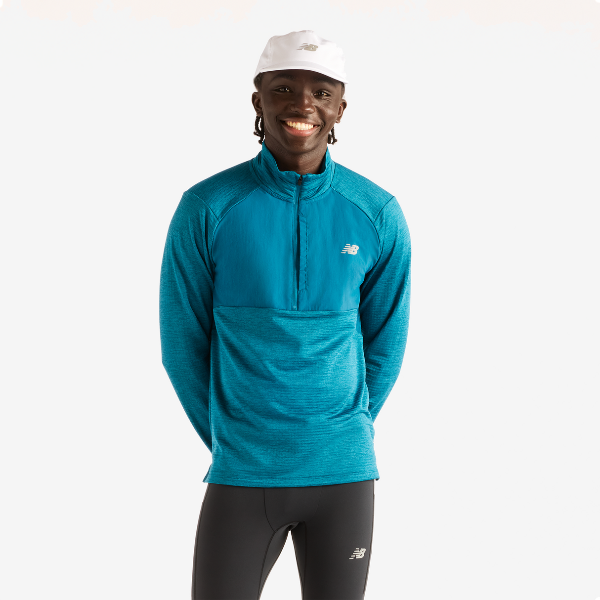New Balance - Athletics Heat Grid 1/2 Zip - Men's