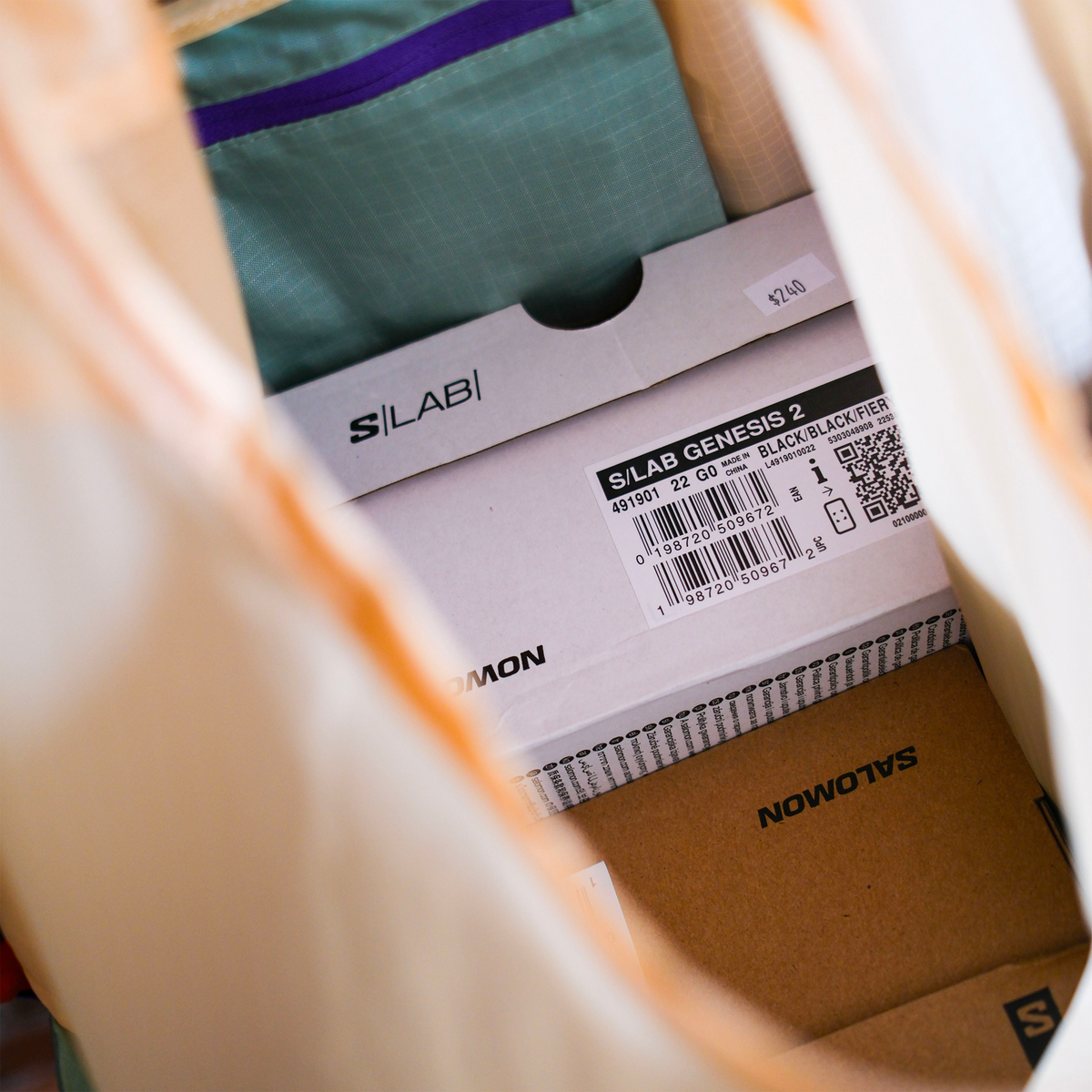 Ciao Totes x Salomon x Le coureur nordique - Drop Bag