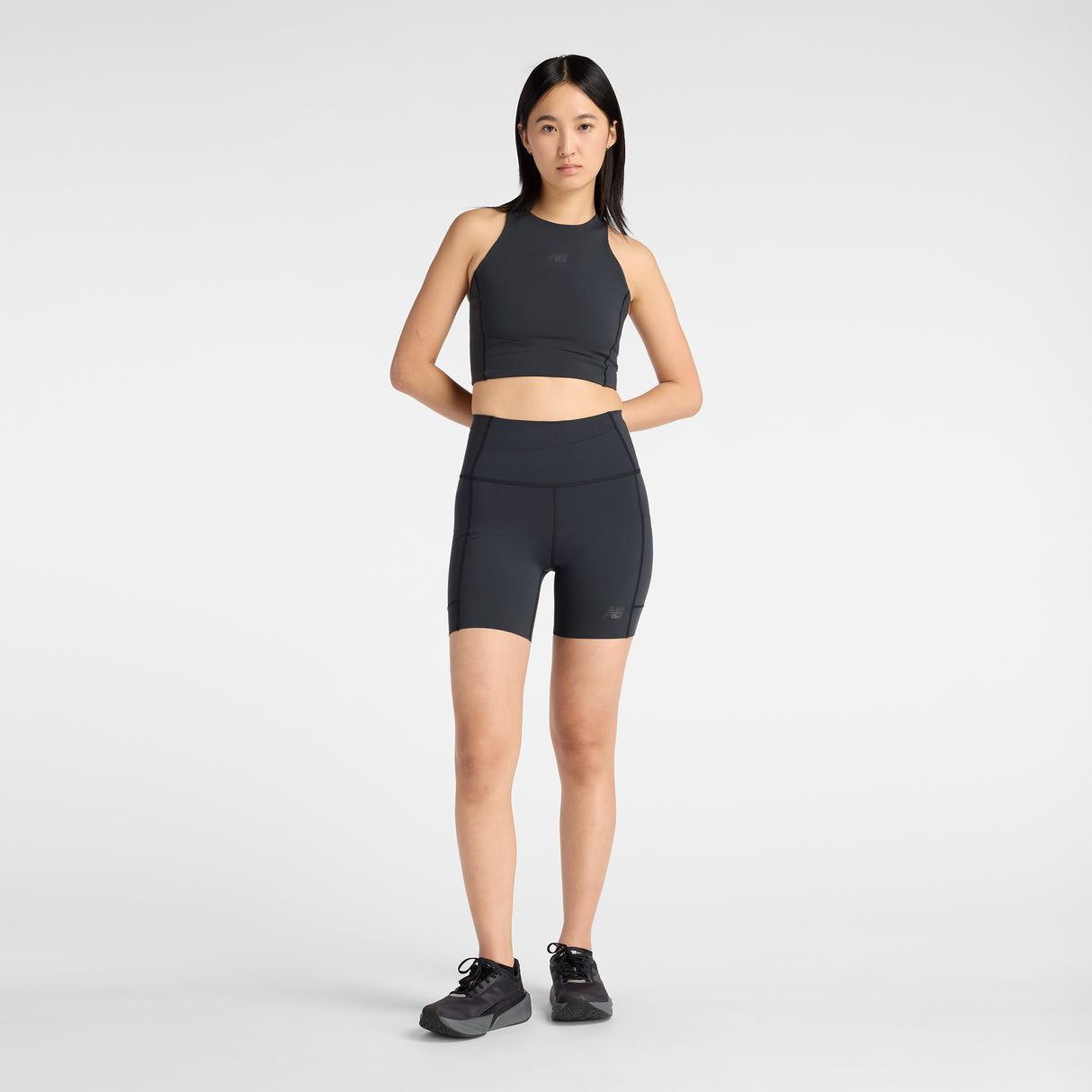 New Balance - Sleek Race Storage Short - Femme