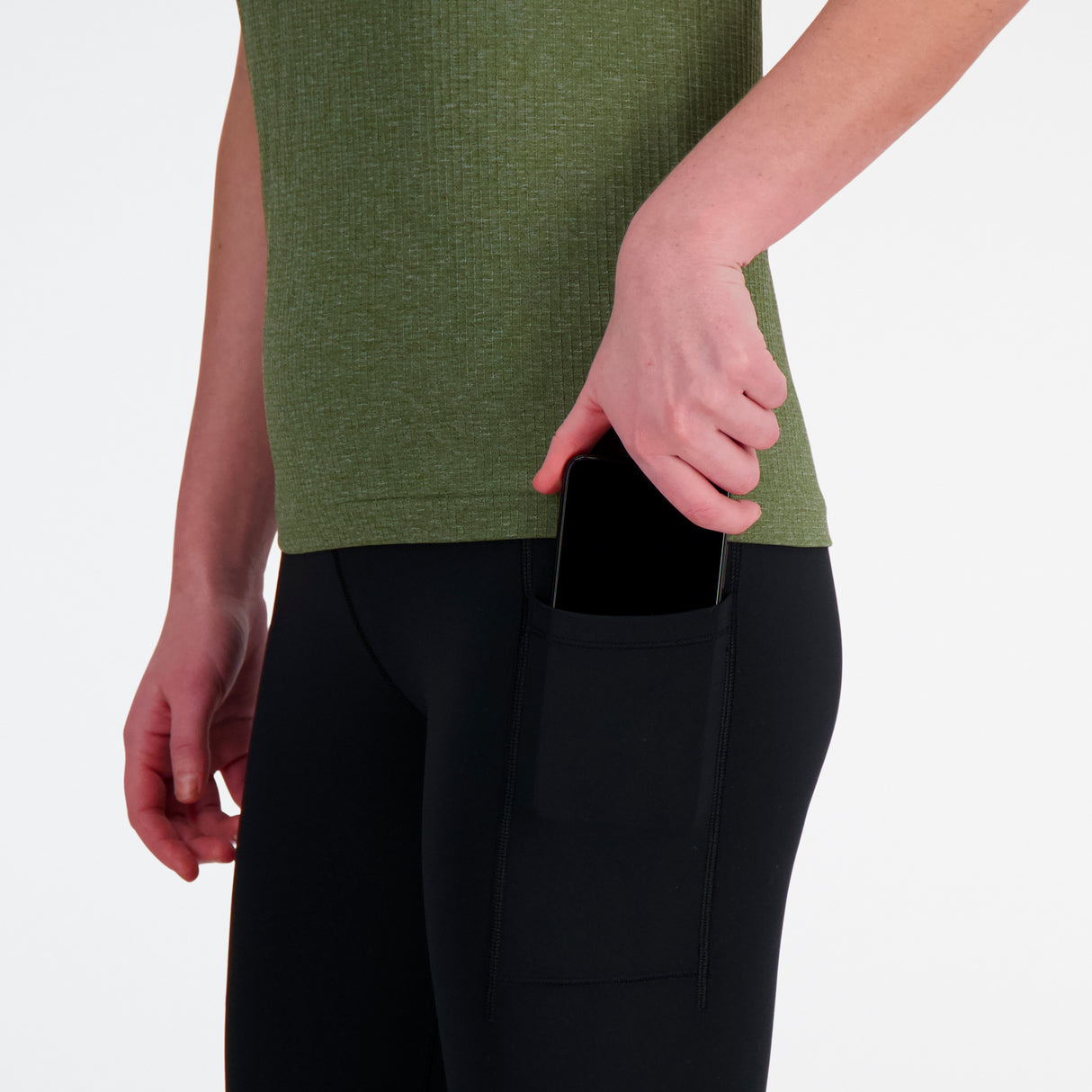 New Balance - NB Sleek Pocket High Rise Legging 23" - Femme