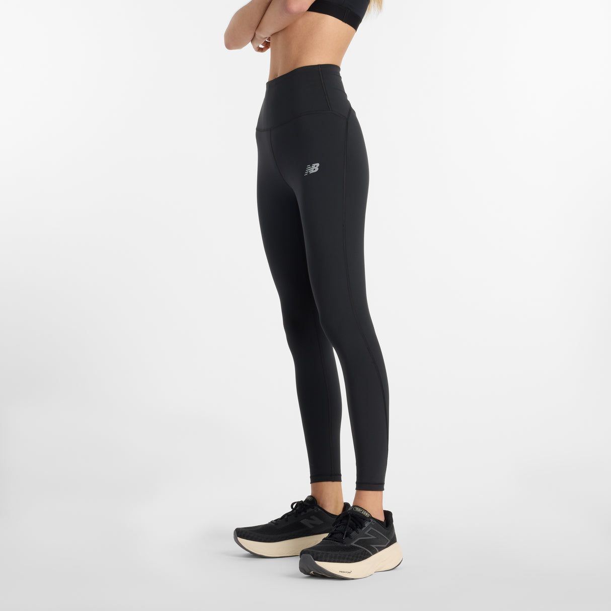 New Balance - Sleek High Rise Legging 25" - Femme
