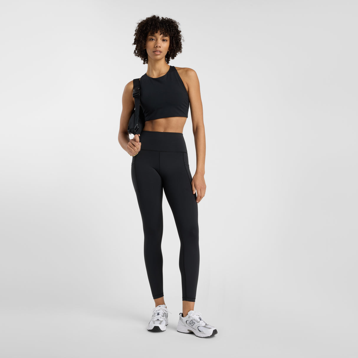 New Balance - Sleek Pocket High Rise Legging 25" - Femme