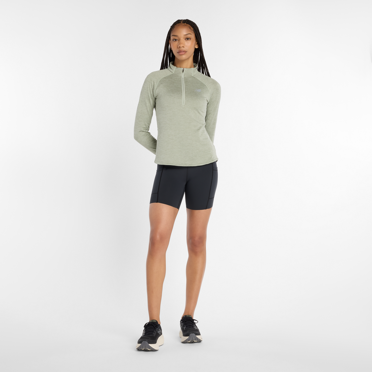 New Balance - Athletics Heat Grid Half Zip - Femme