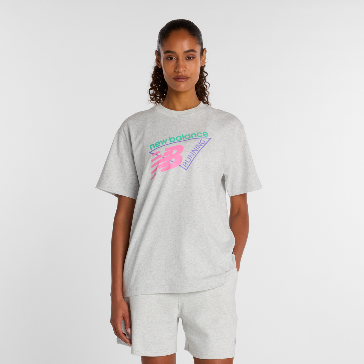 New Balance - Neon Relaxed T-Shirt - Femme
