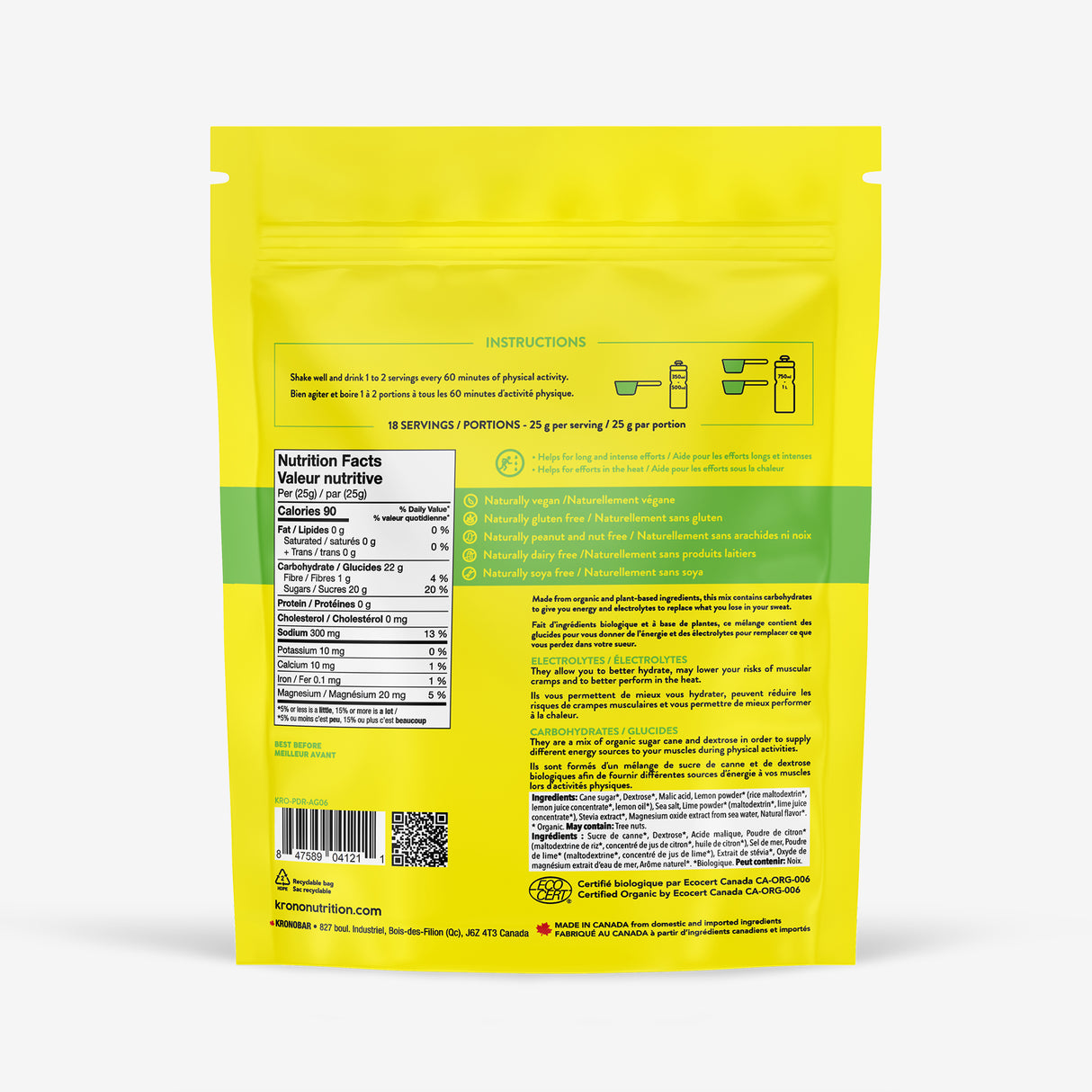 Krono - Mélange pour boisson sportive
