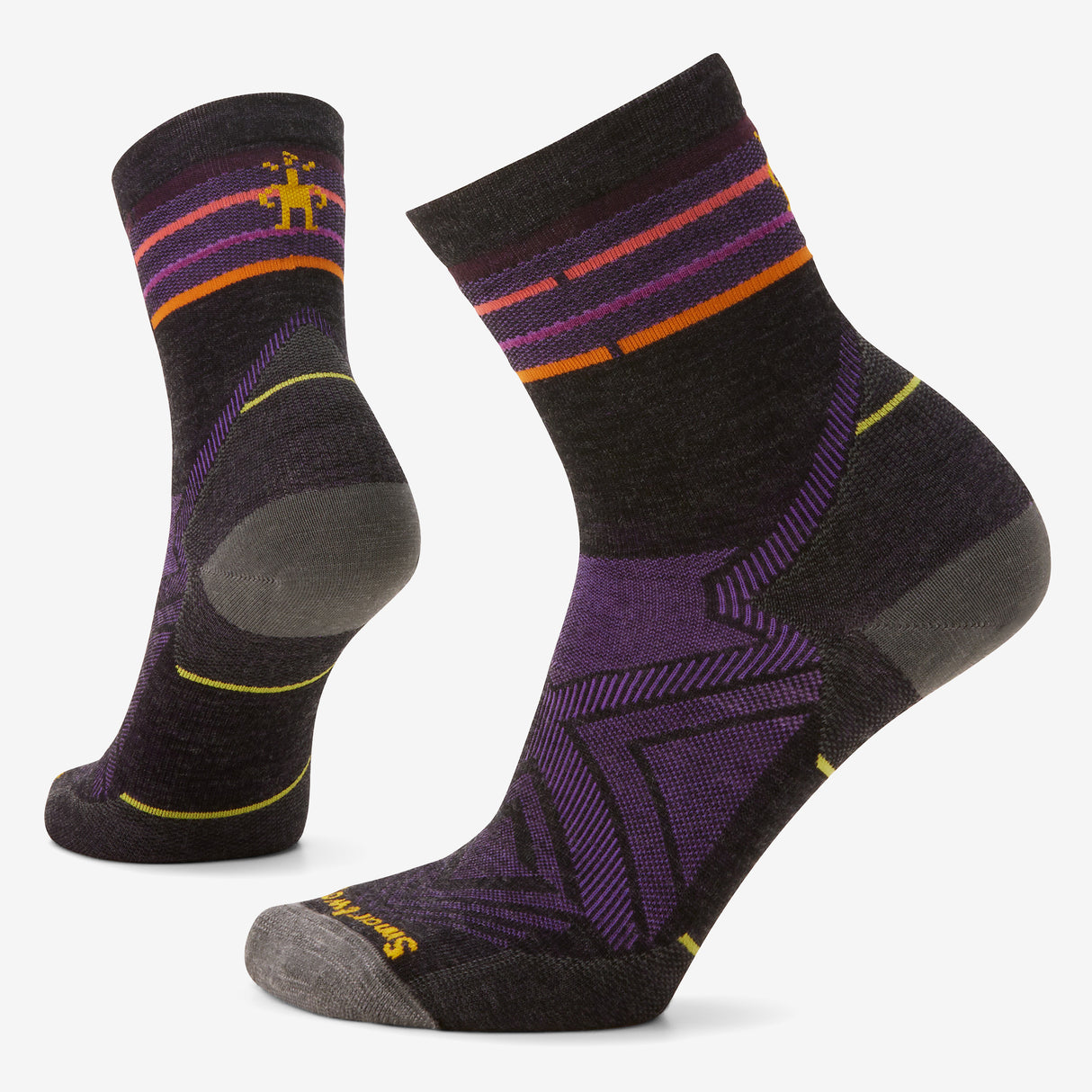 Smartwool - Run Zero Cushion Mid Crew Socks - Femme