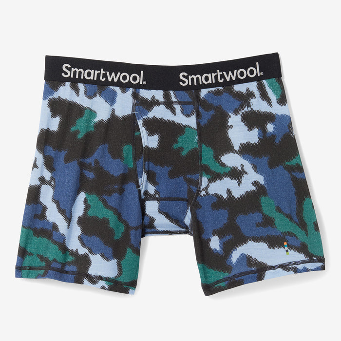 Smartwool - Merino Print Boxer Brief Boxed - Homme