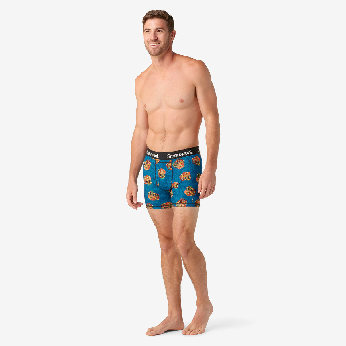 Smartwool - Merino Print Boxer Brief Boxed - Homme