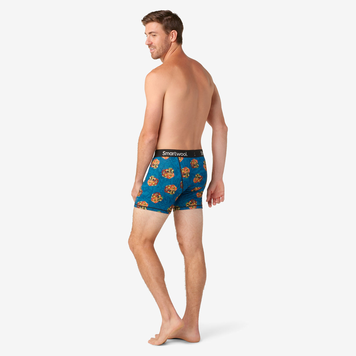 Smartwool - Merino Print Boxer Brief Boxed - Homme