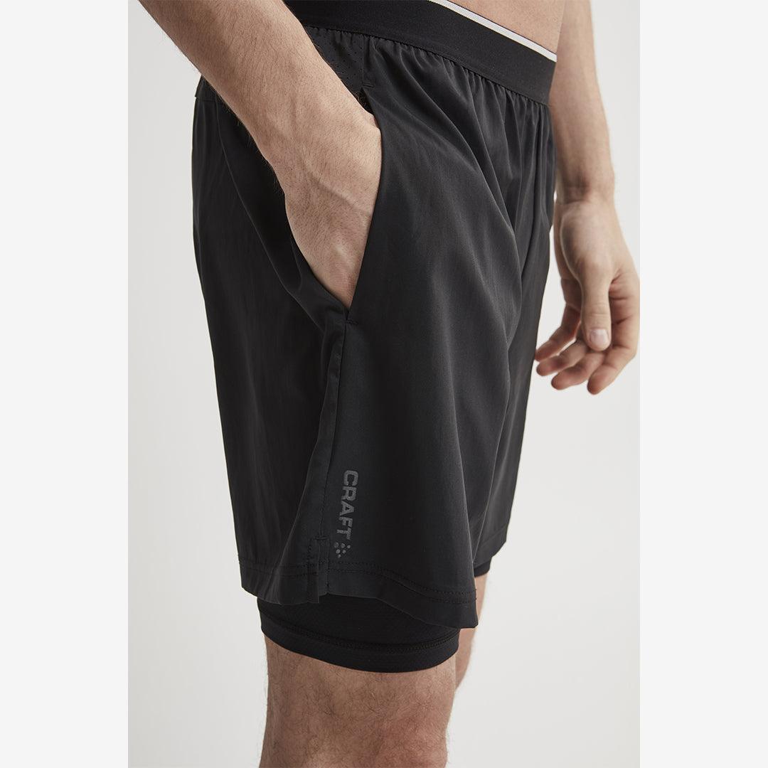 Craft - Charge 2 In 1 Shorts - Homme - Le coureur nordique