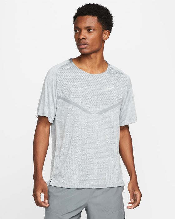 Nike - TechKnit Dri-FIT ADV Short-Sleeve Running Top - Homme