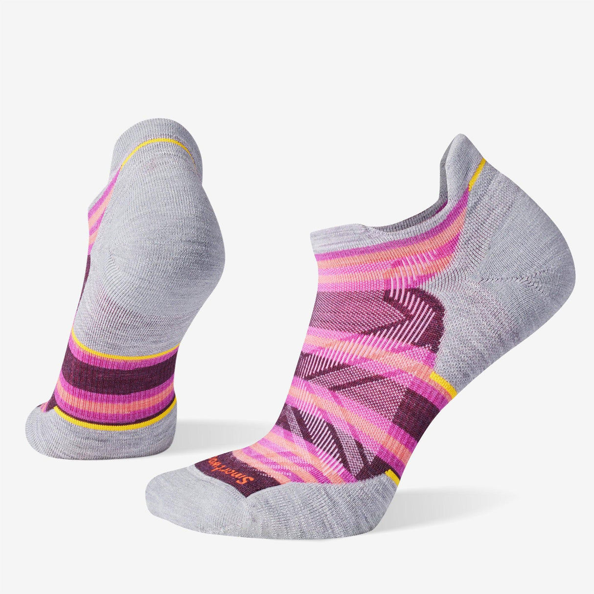 Smartwool - Run Targeted Cushion Stripe Low Ankle - Femme - Le coureur nordique
