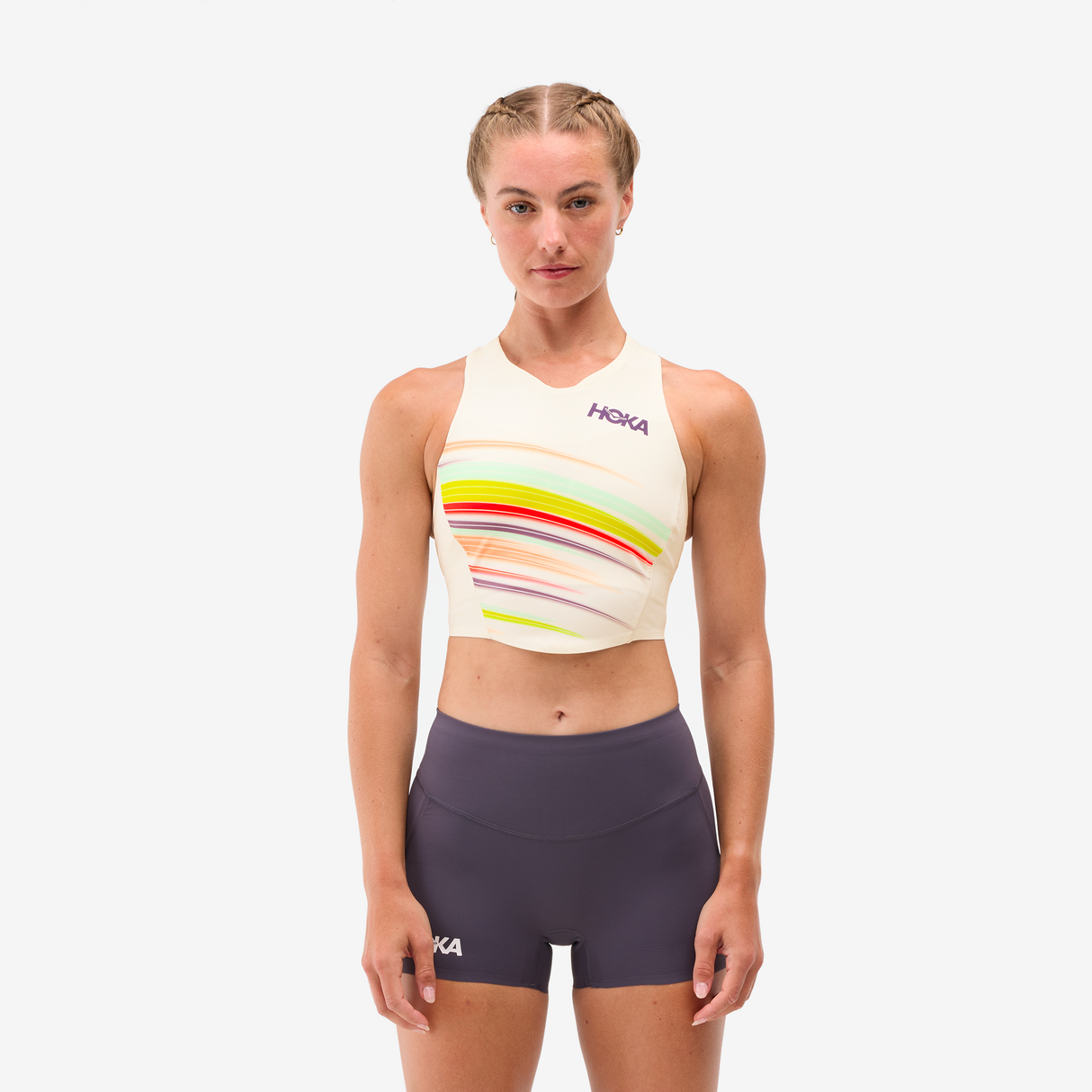 Hoka - Race Day Crop Bra - Femme
