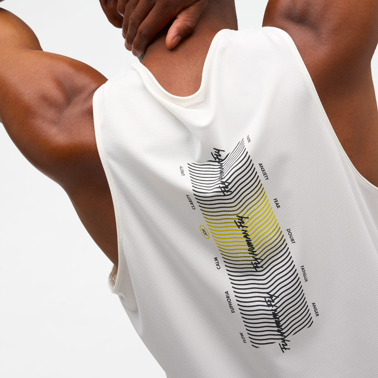 Hoka - Everyrun Tank Joy Print - Homme
