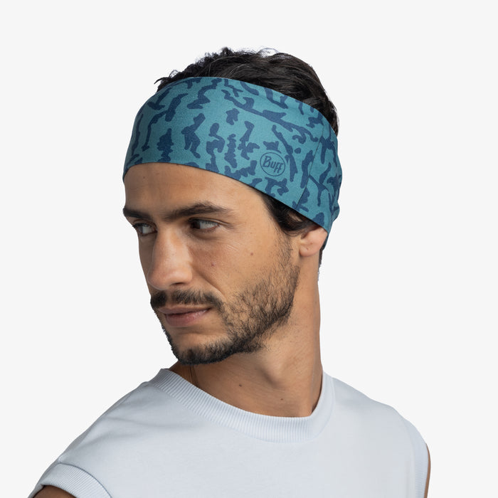 Buff - Coolnet UV Wide Headband - Ater