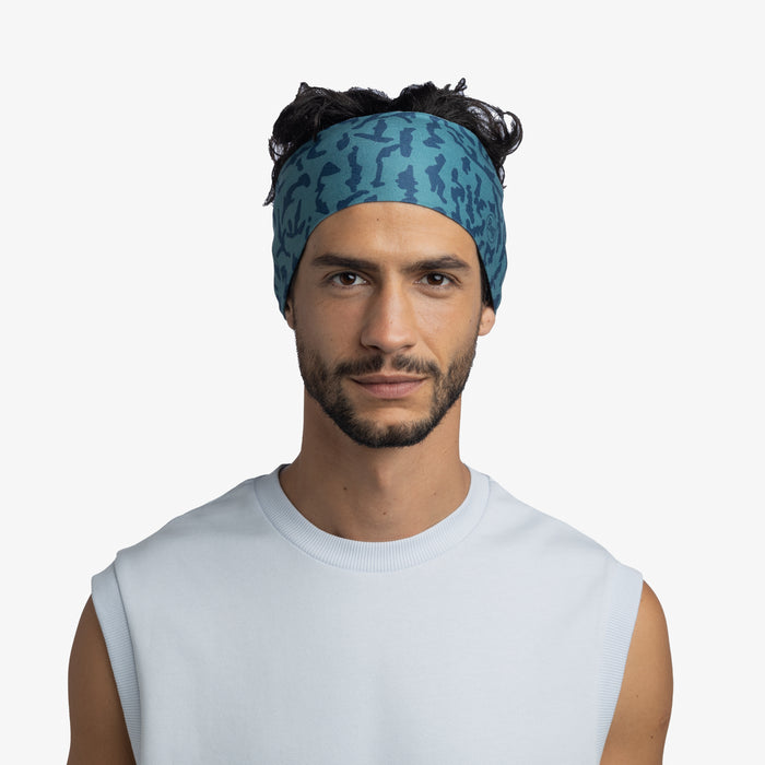 Buff - Coolnet UV Wide Headband - Ater