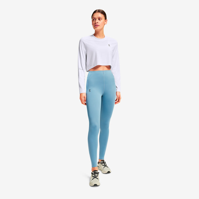 On - Active Long-T Crop Graph - Femme