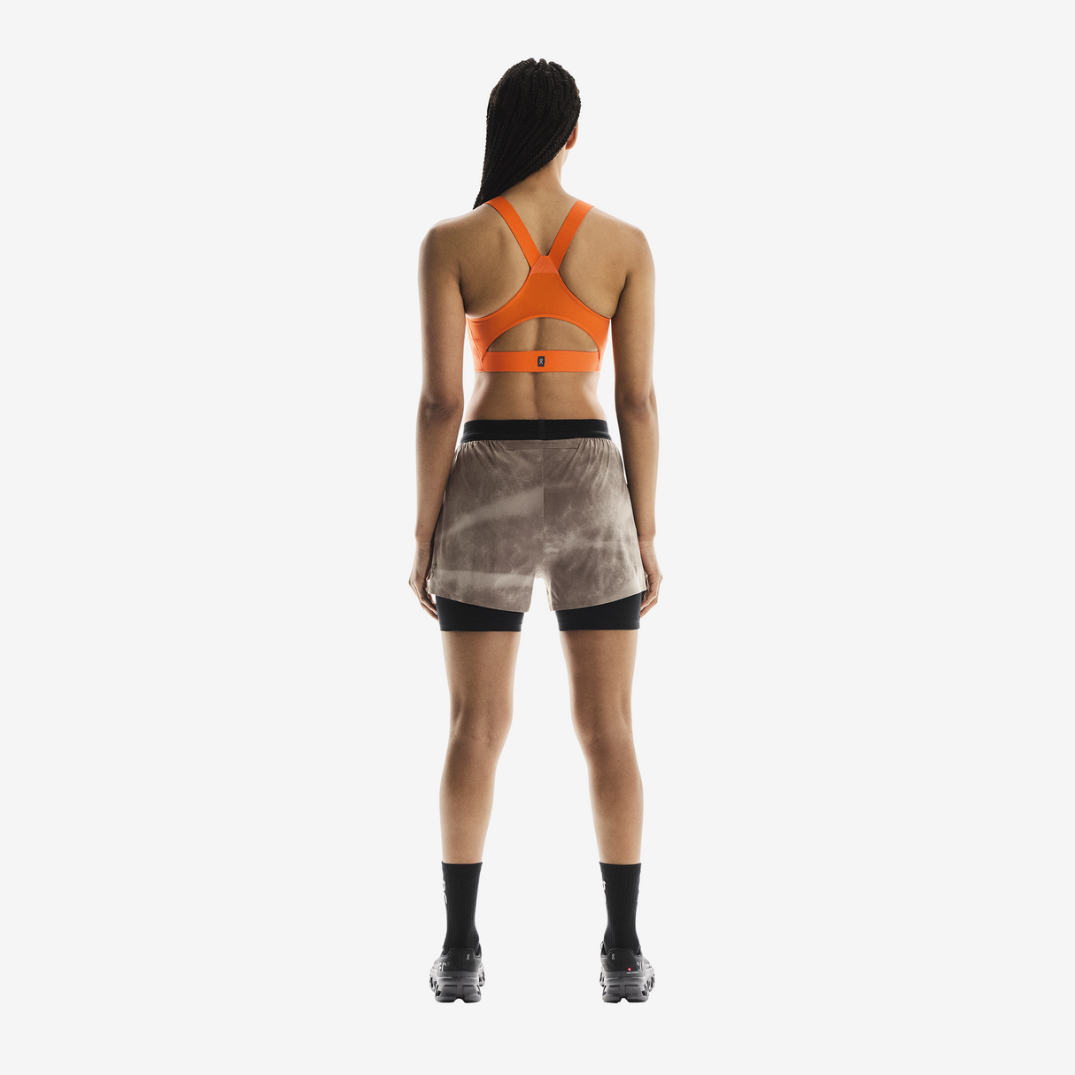 On - 3" Performance Shorts AOP - Femme