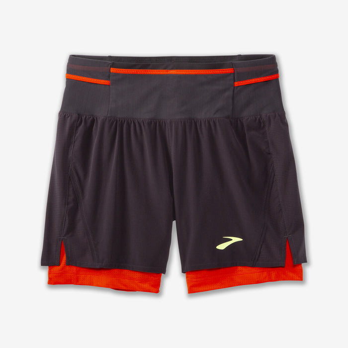 Brooks - High Point 5" 2-in-1 Short 2.0 - Homme