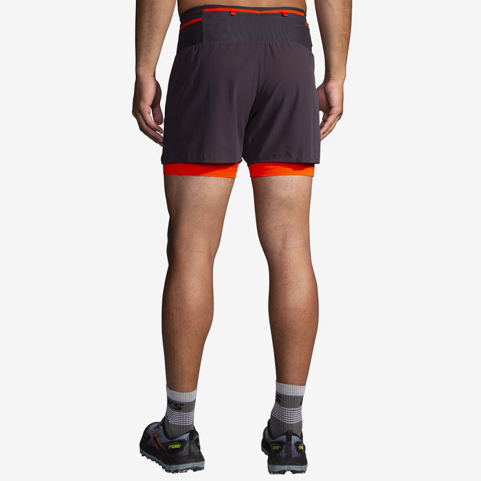 Brooks - High Point 5" 2-in-1 Short 2.0 - Homme