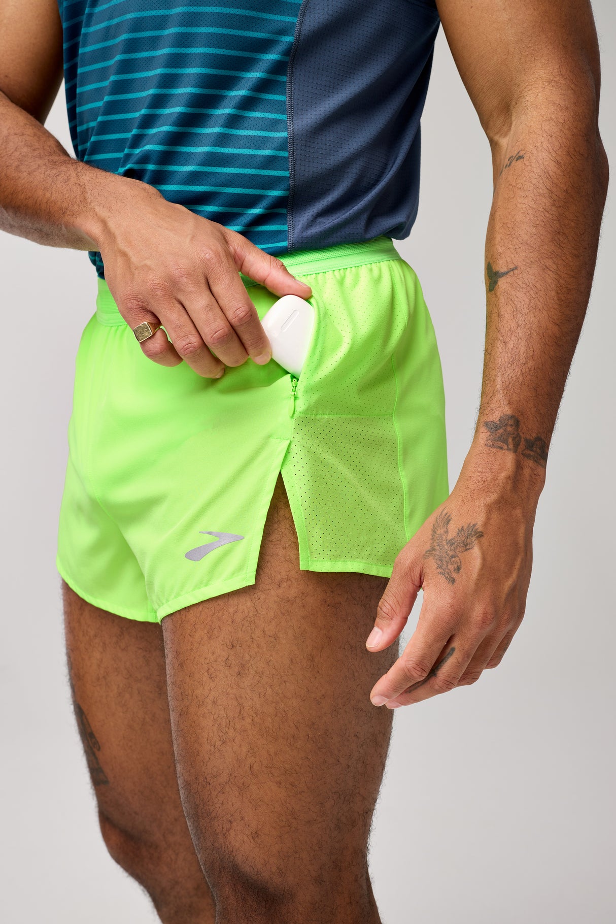 Brooks - Breakaway 3" Short - Homme