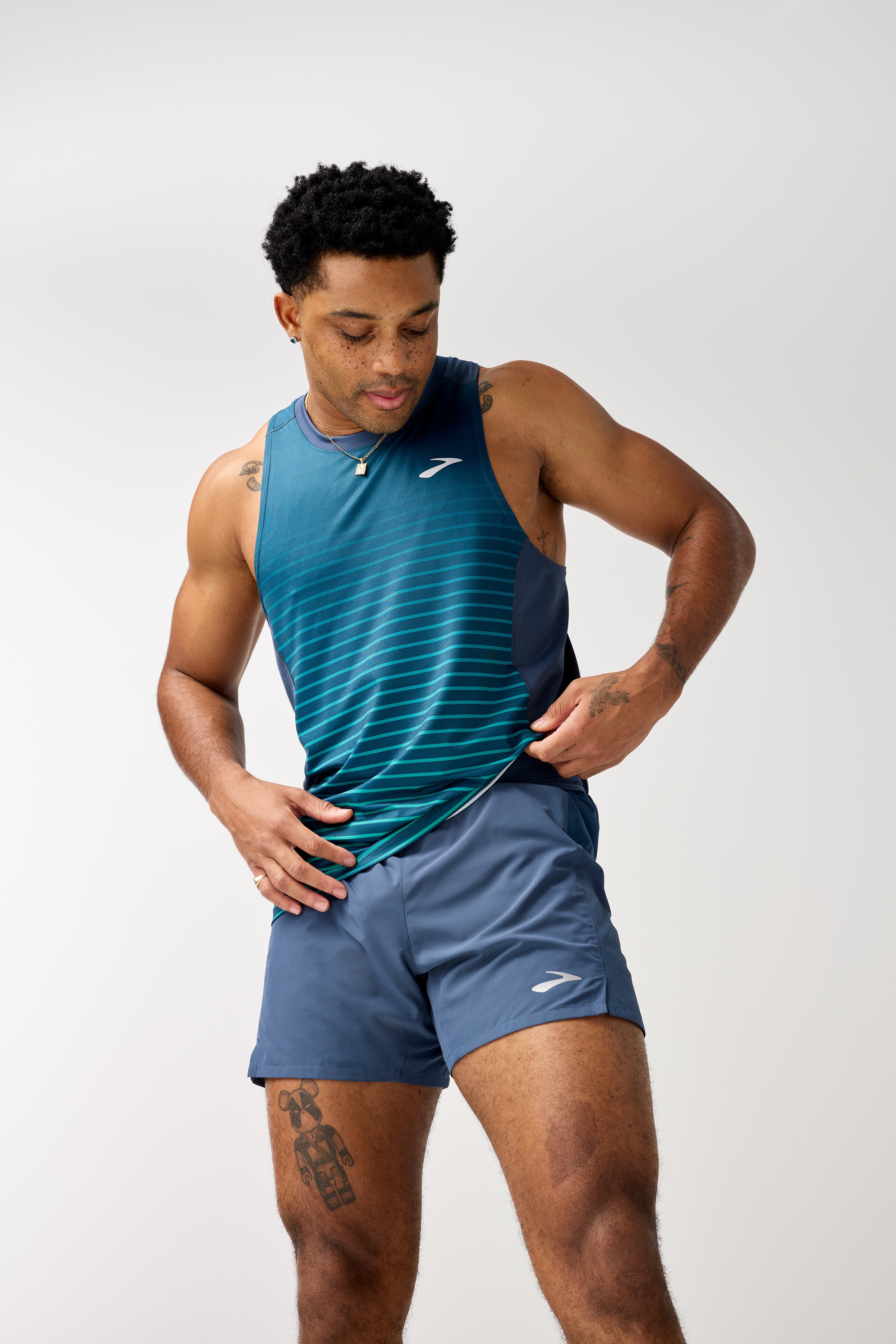 Brooks - Journey 5" Short - Homme