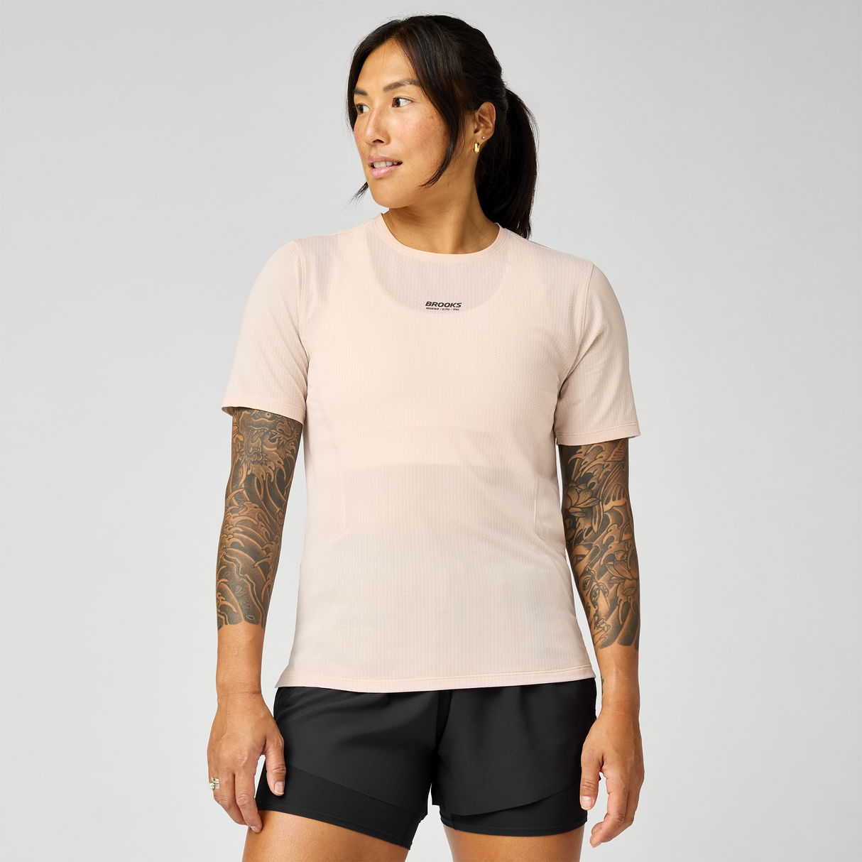 Brooks - High Point Short Sleeve 2.0 - Femme