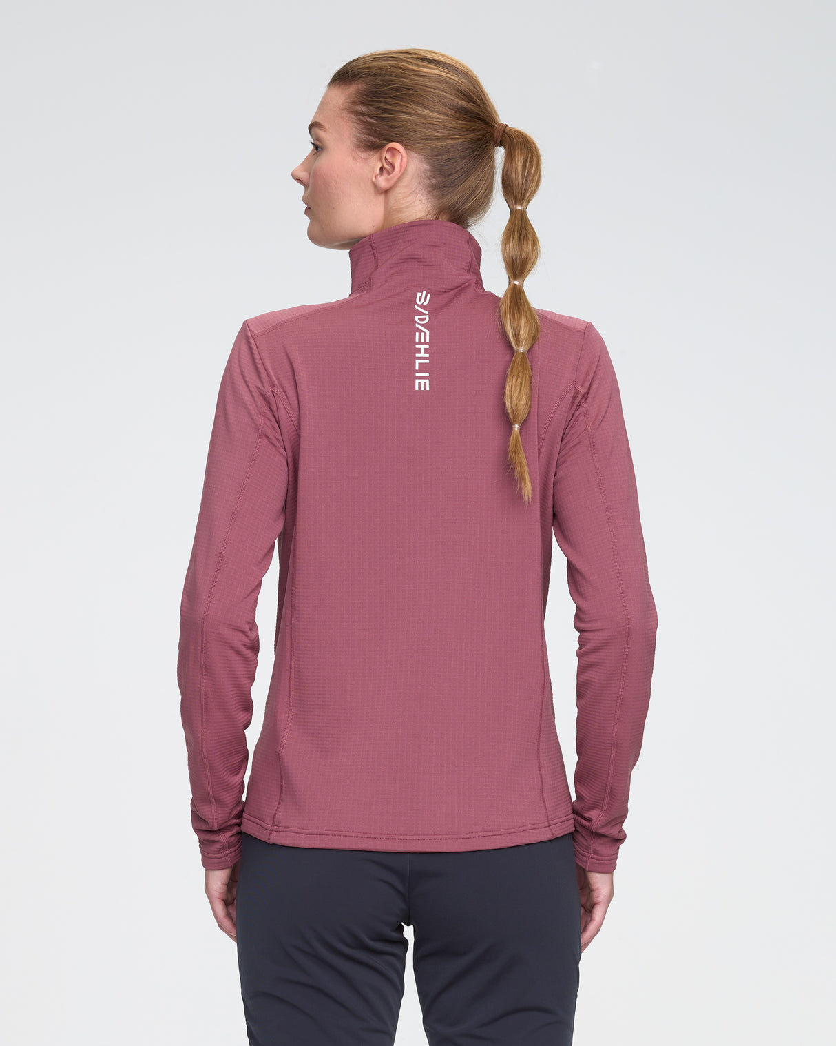 Daehlie - Half Zip Grid For Women - Femme