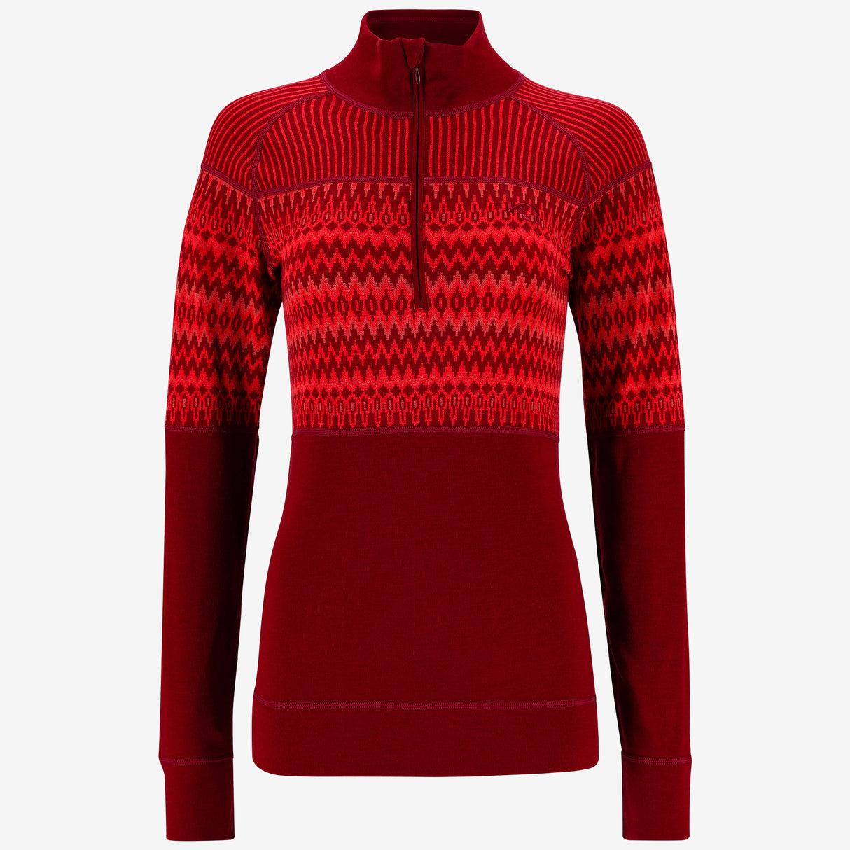 Kari Traa - Silja Half Zip Baselayer - 100% Merino Wool