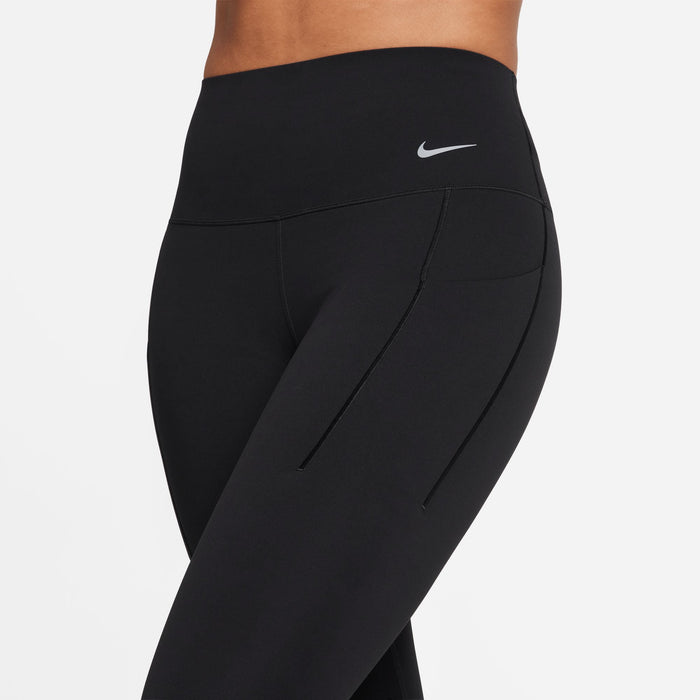 Nike - Universa Medium-Support High-Waisted Cropped Leggings with Pockets - Femme